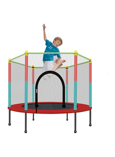 Premium Outdoor Trampoline with Safety Net & Ladder – Heavy Duty Kids & Adults Garden Trampoline