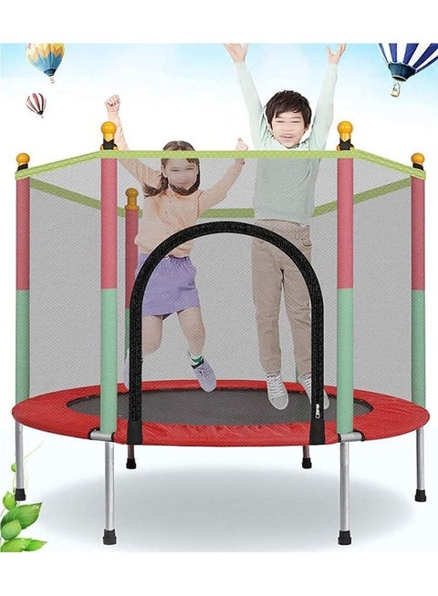 Premium Outdoor Trampoline with Safety Net & Ladder – Heavy Duty Kids & Adults Garden Trampoline