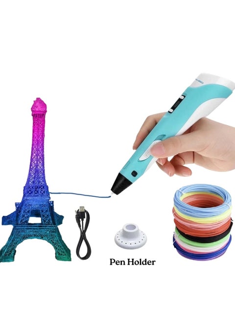 3D Printing Pen with PLA Filament Kit – USB Rechargeable Creative Drawing Pen for Kids & Adults