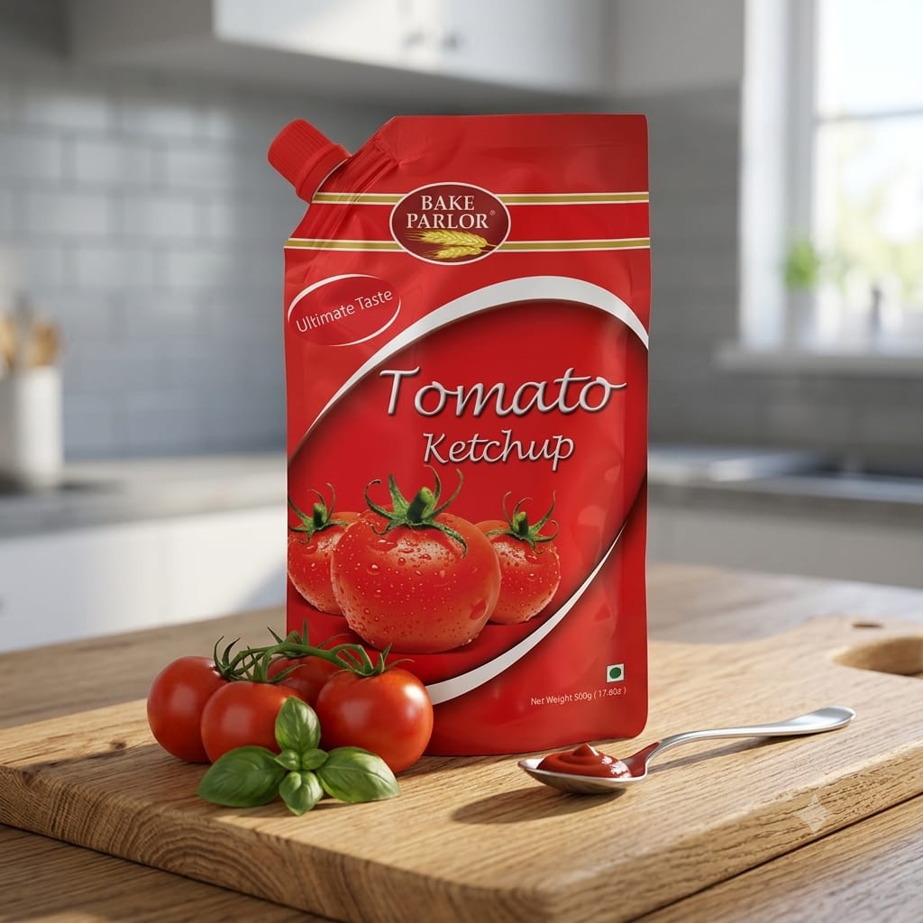 Bake Parlor Tomato Ketchup – Rich & Classic Tomato Sauce – 500g