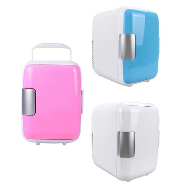 4L Portable Mini Fridge Cooler & Warmer | Compact Desktop Refrigerator for Car