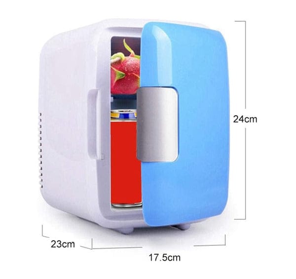 4L Portable Mini Fridge Cooler & Warmer | Compact Desktop Refrigerator for Car