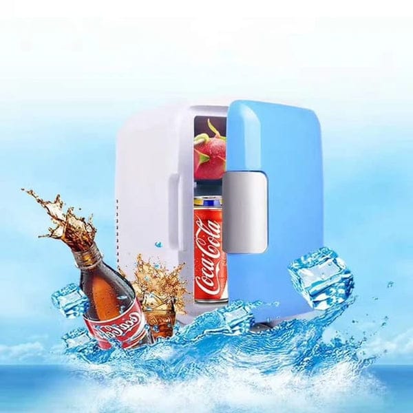 4L Portable Mini Fridge Cooler & Warmer | Compact Desktop Refrigerator for Car