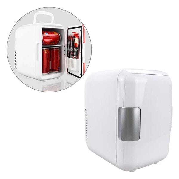4L Portable Mini Fridge Cooler & Warmer | Compact Desktop Refrigerator for Car