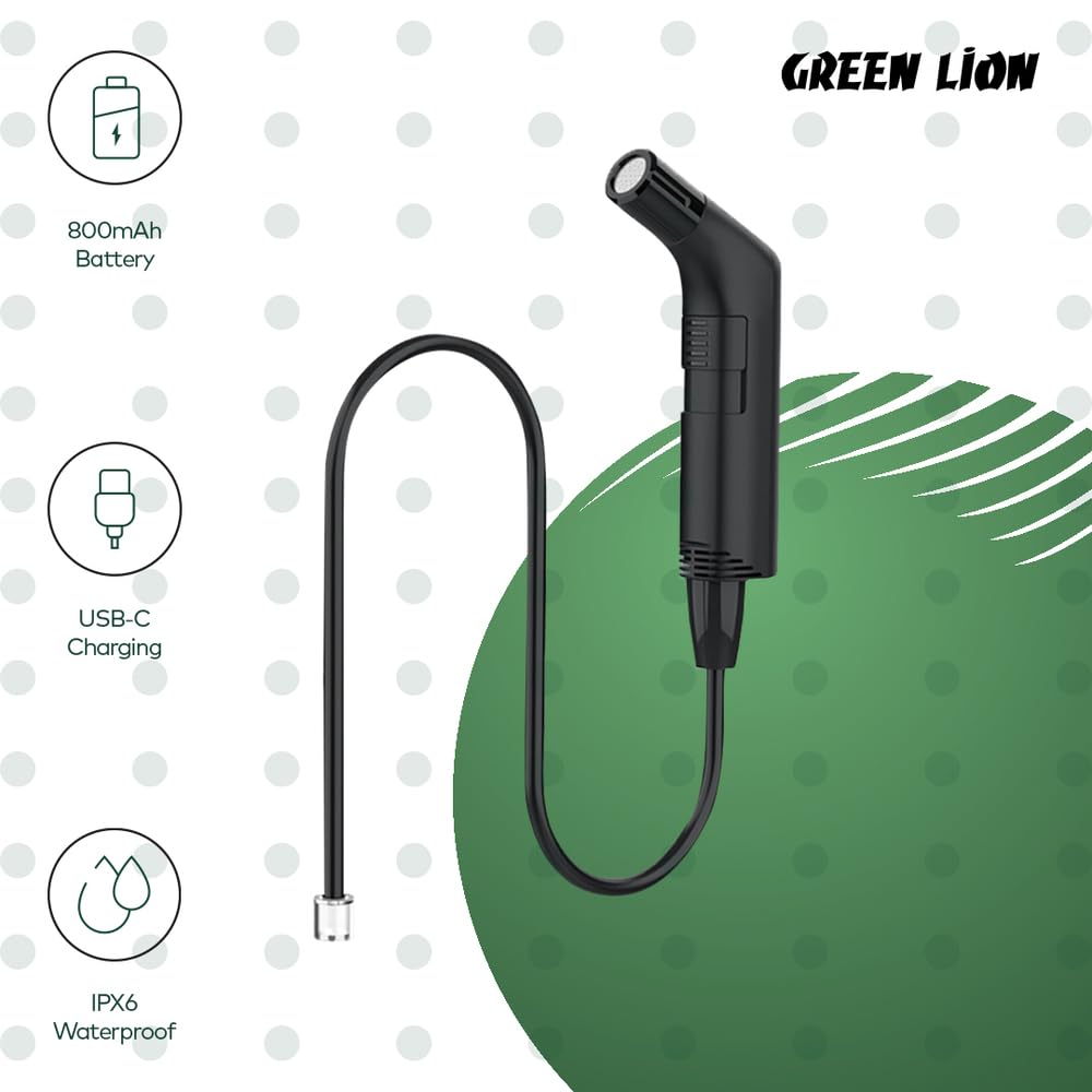 Green Lion Compact Bidet Sprayer for Travel – Portable Handheld Bidet, USB-C Rechargeable, IPX6 Waterproof