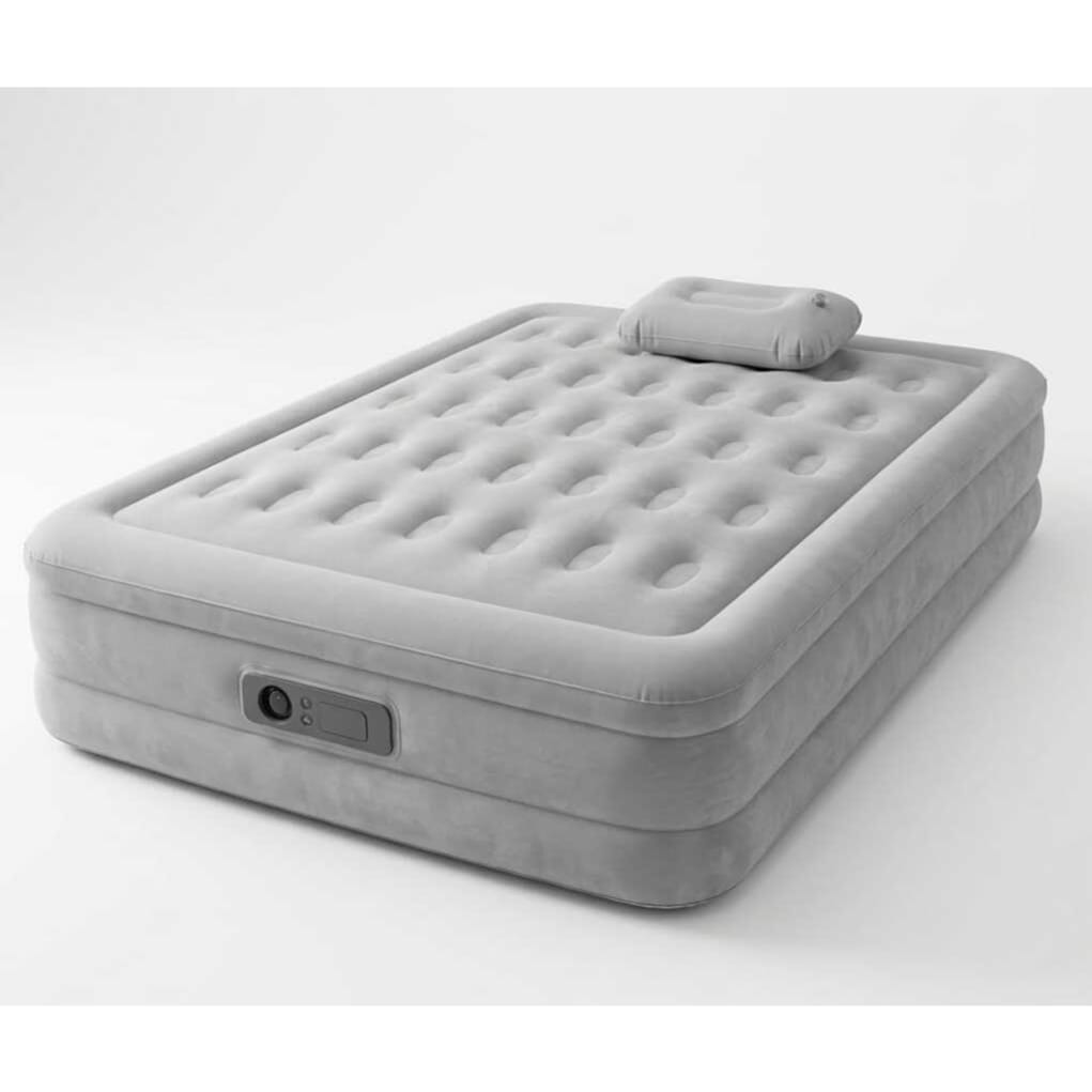 TOBI Tb-3001 Inflatable Air Bed Single Size – Waterproof, Tear-Resistant Air Mattress with Electric Pump, 198x100x40cm