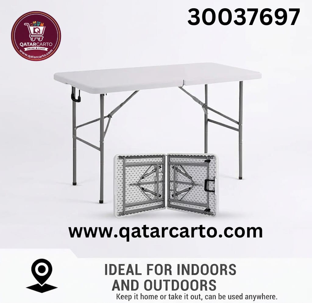 Folding Multipurpose Table – Portable Table for Indoor & Outdoor Use