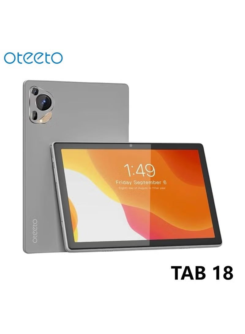 Oteeto Tab 18 10.1" Android Tablet – 8GB RAM, 512GB Storage, Dual SIM, 8000mAh Battery