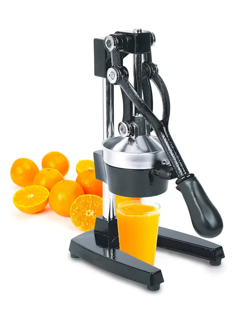 Professional Manual Hand Press Citrus Juicer - Fresh Orange, Lemon, Lime & Pomegranate Squeezer Machine