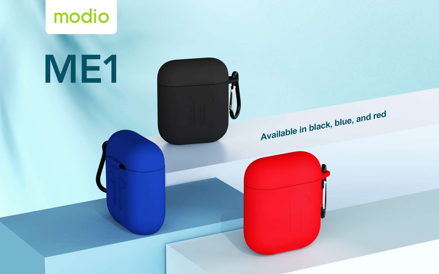 Modio ME1 Bluetooth Earbuds – Wireless TWS with Charging Case