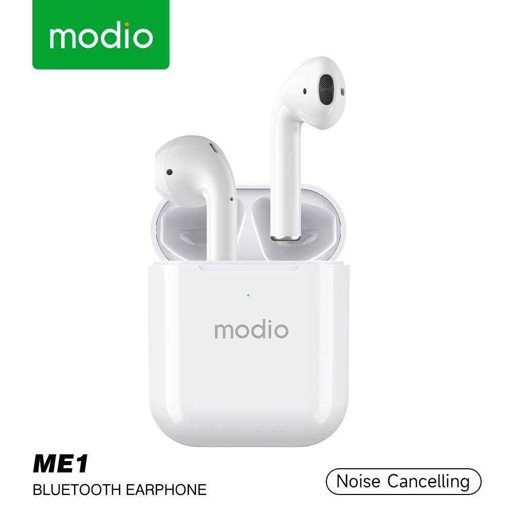 Modio ME1 Bluetooth Earbuds – Wireless TWS with Charging Case